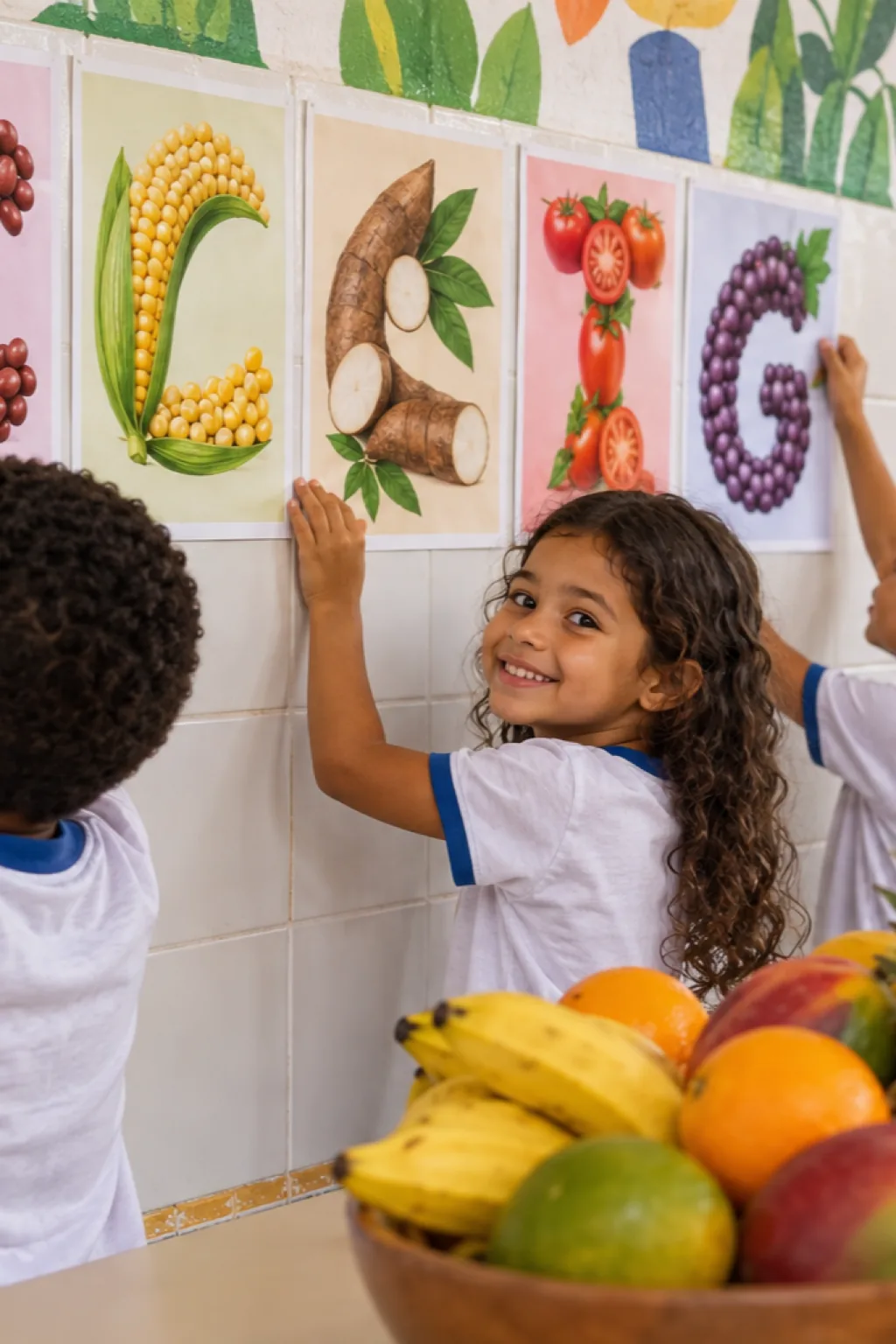 Alfabeto dos Alimentos para Imprimir - Depois