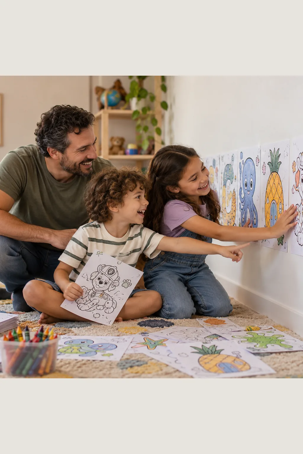 alfabeto para imprimir — exemplo criado na Desenhos pra Colorir