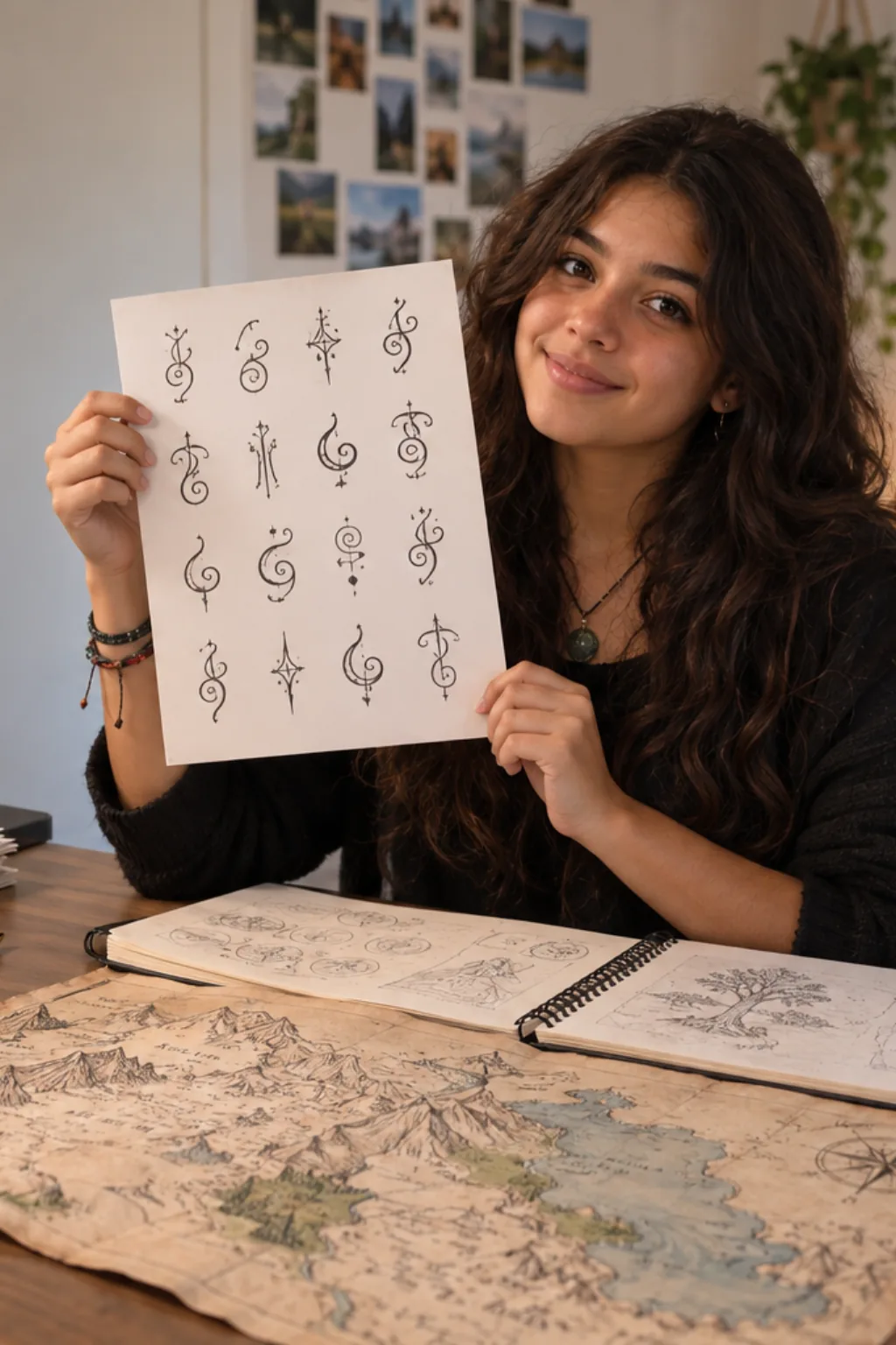 alfabeto para imprimir — exemplo criado na Desenhos pra Colorir