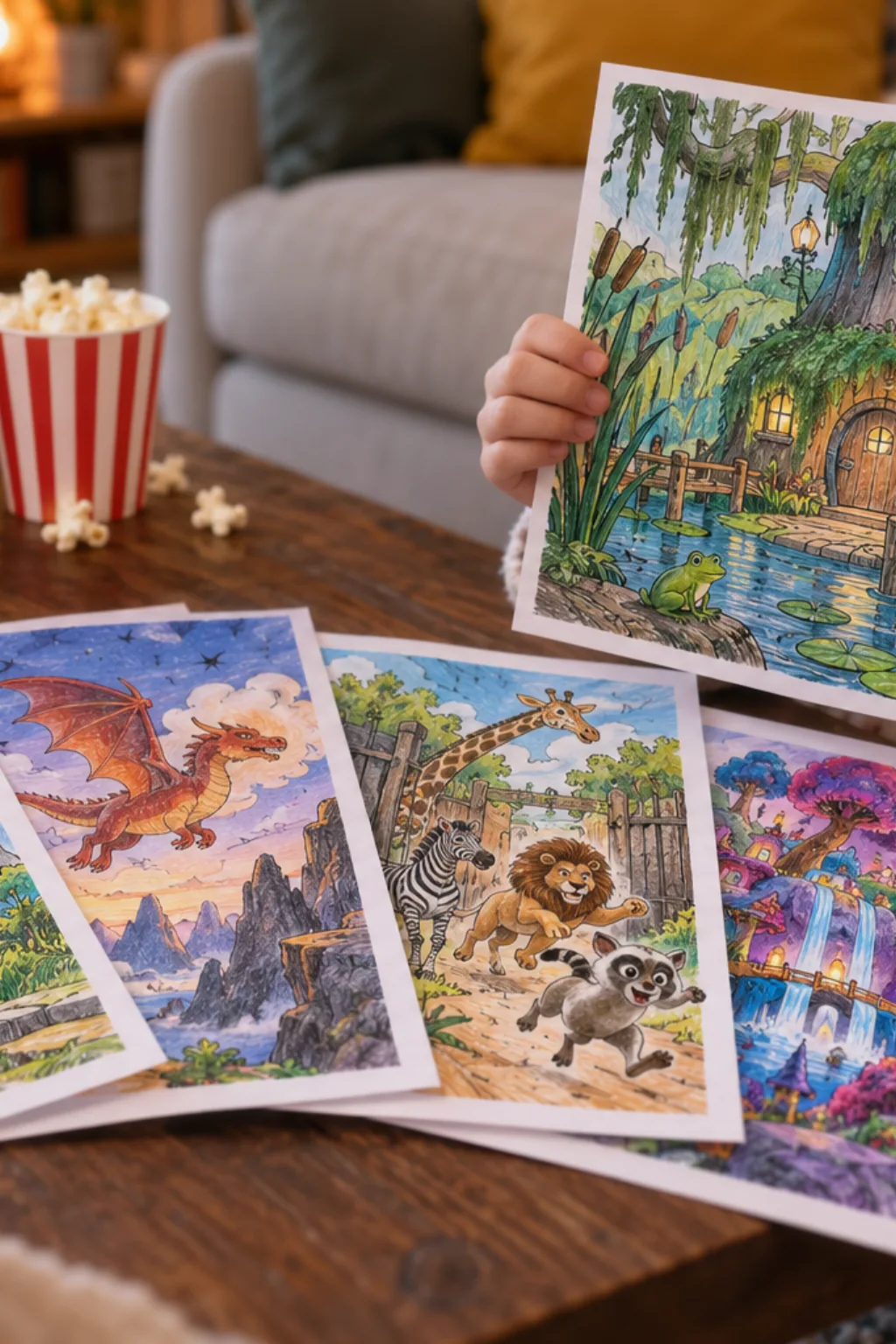 Alfabeto de Filmes da DreamWorks para Imprimir - Depois