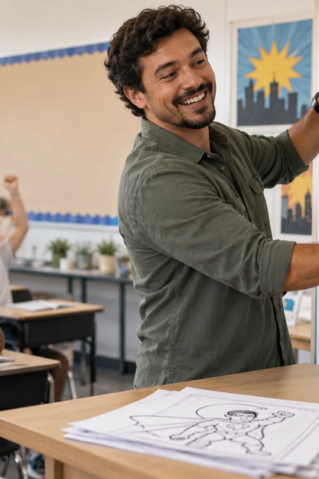 alfabeto para imprimir — exemplo criado na Desenhos pra Colorir