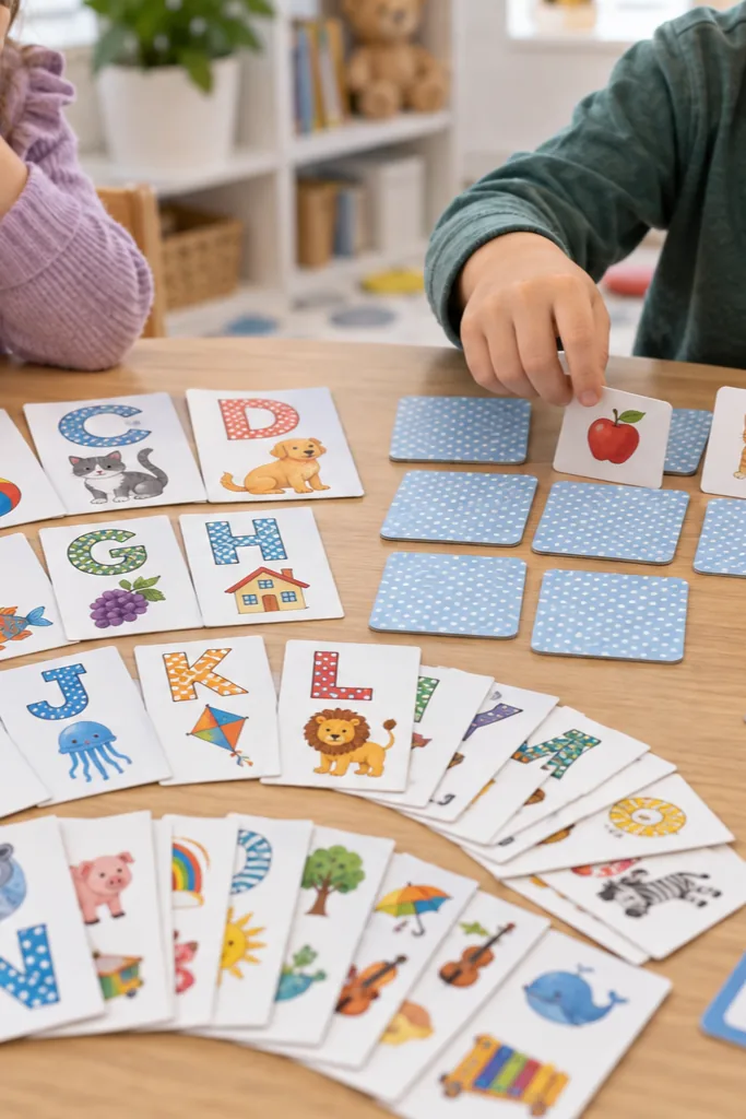 Alfabeto de Jogos em Inglês para Imprimir - Depois