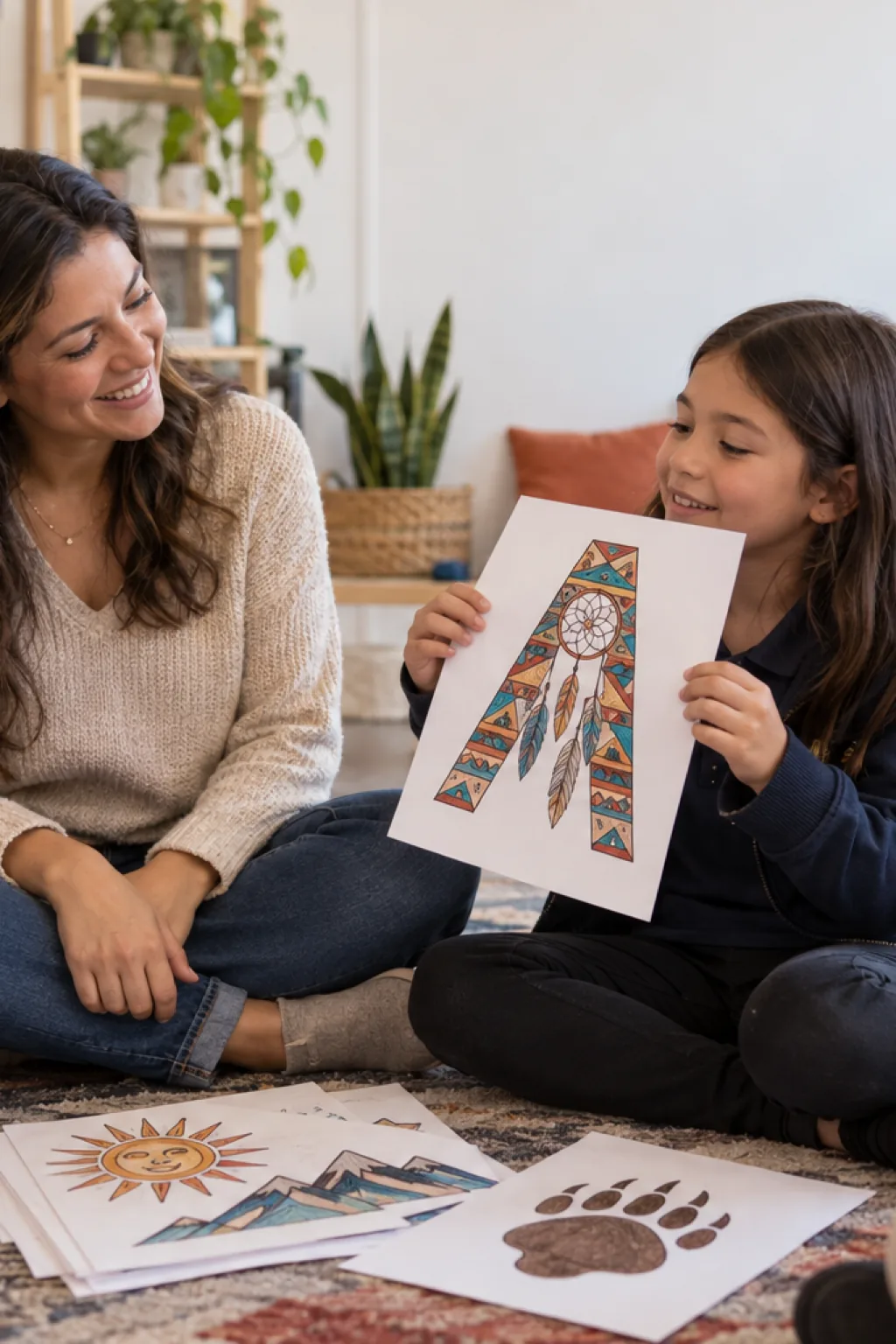 alfabeto para imprimir — exemplo criado na Desenhos pra Colorir