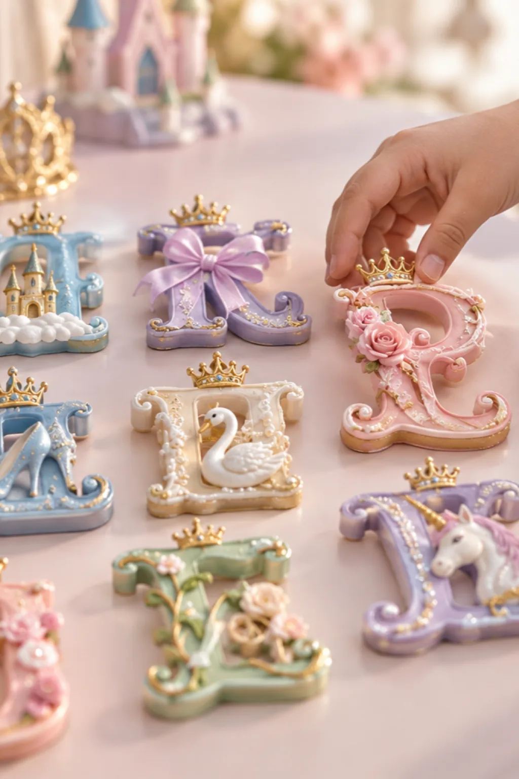 Alfabeto de Princesas para Imprimir - Depois