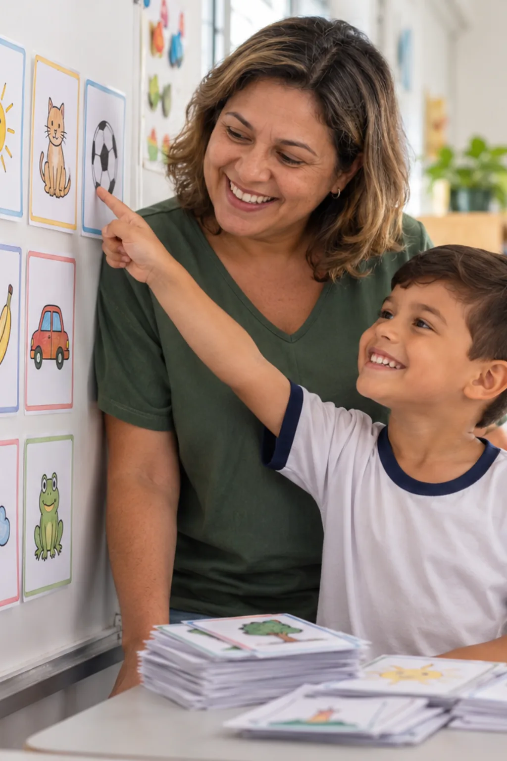 alfabeto para imprimir — exemplo criado na Desenhos pra Colorir