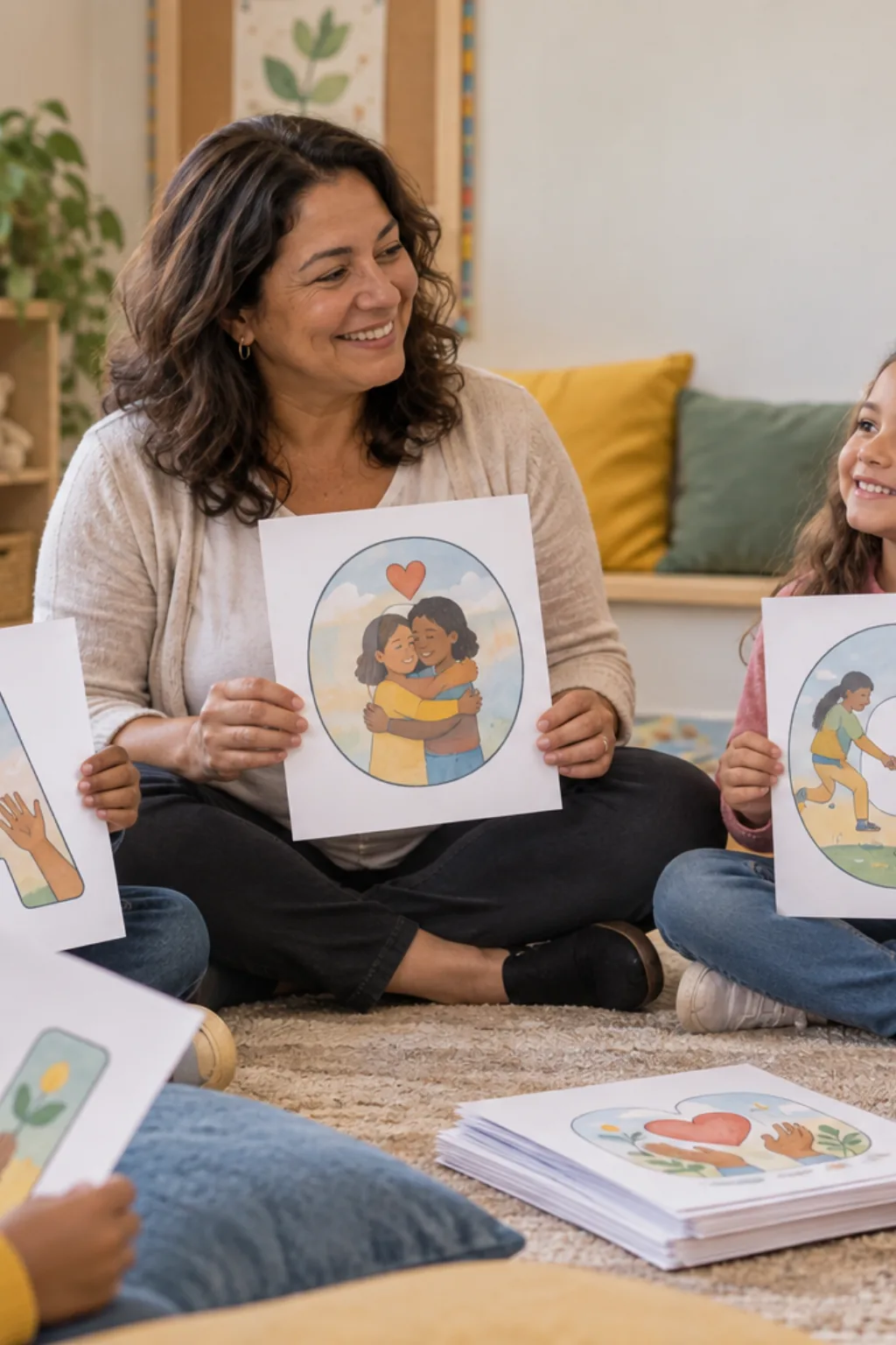 alfabeto para imprimir — exemplo criado na Desenhos pra Colorir
