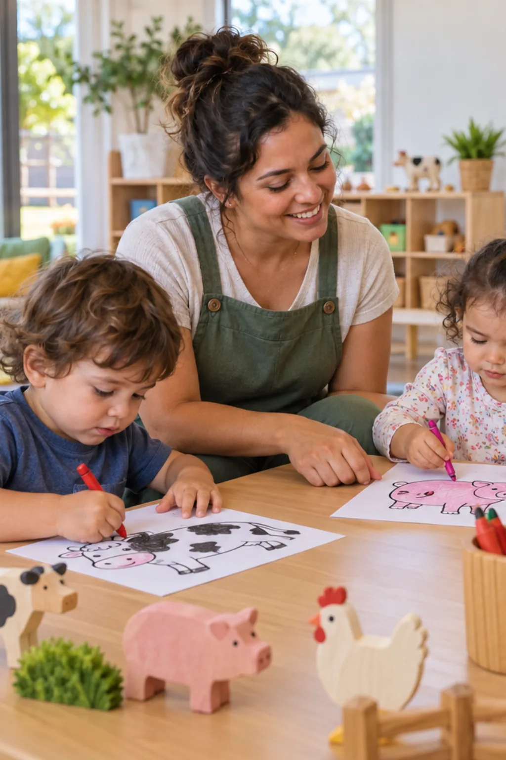 atividades para colorir — exemplo criado na Desenhos pra Colorir
