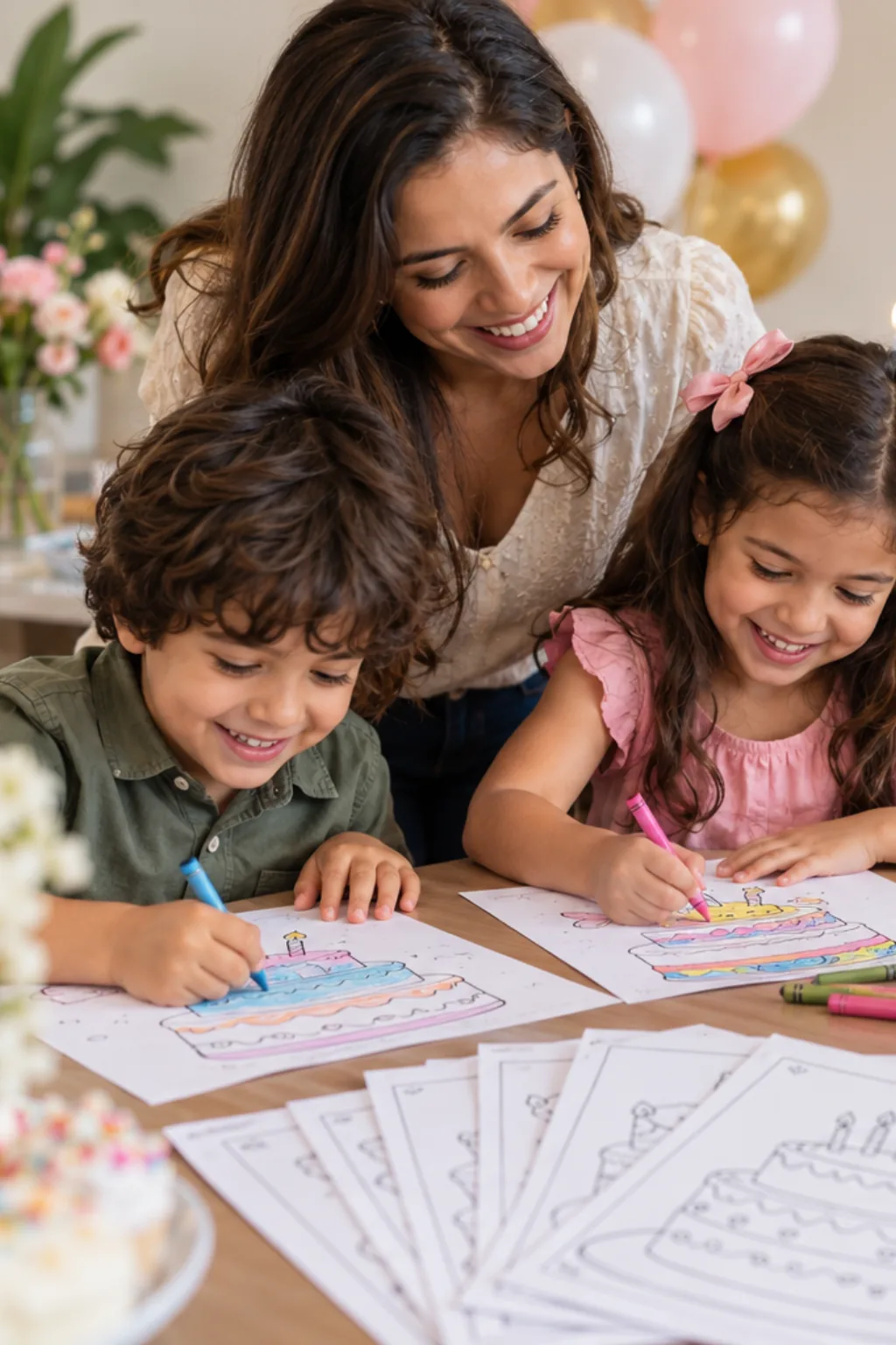 atividades para colorir — exemplo criado na Desenhos pra Colorir