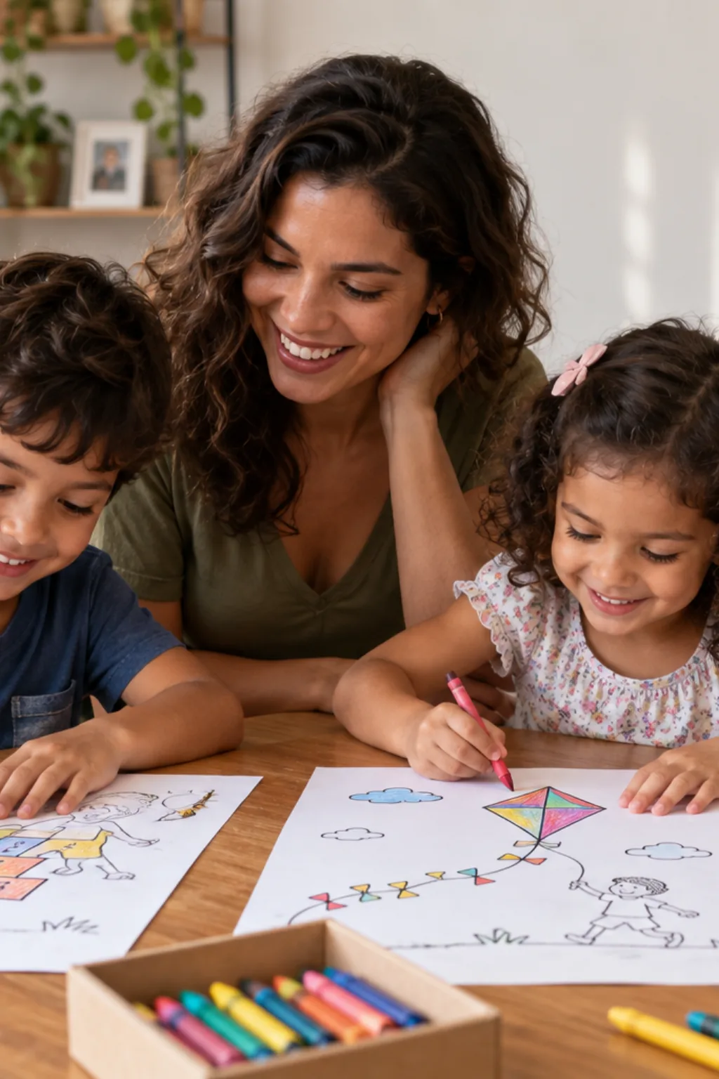 atividades para colorir — exemplo criado na Desenhos pra Colorir