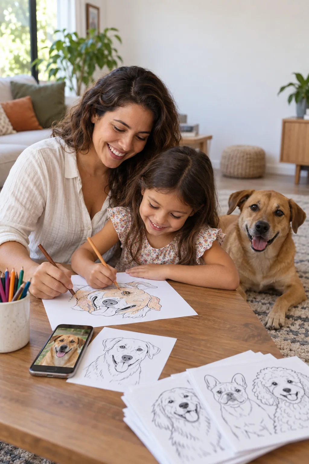 atividades para colorir — exemplo criado na Desenhos pra Colorir