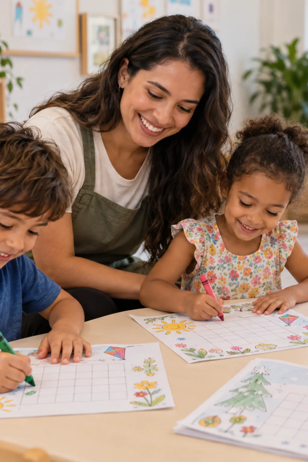 atividades para colorir — exemplo criado na Desenhos pra Colorir