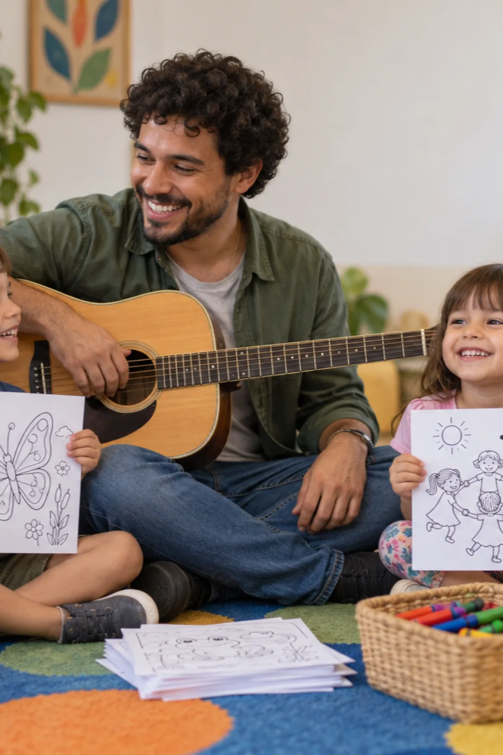 atividades para colorir — exemplo criado na Desenhos pra Colorir