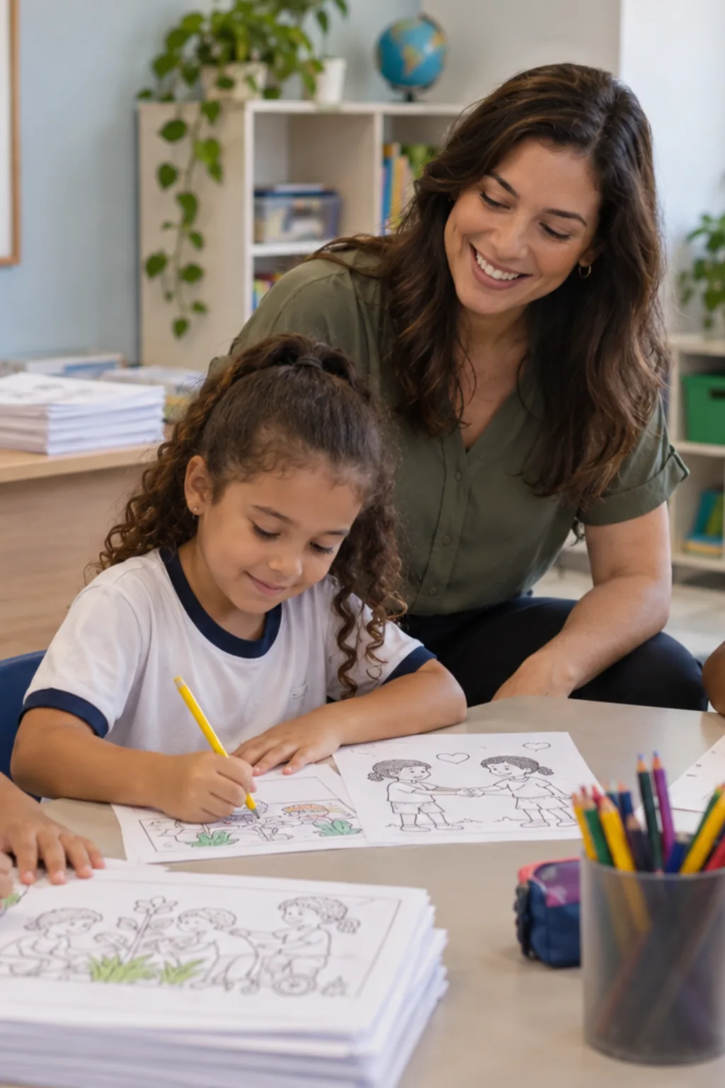 atividades para colorir — exemplo criado na Desenhos pra Colorir