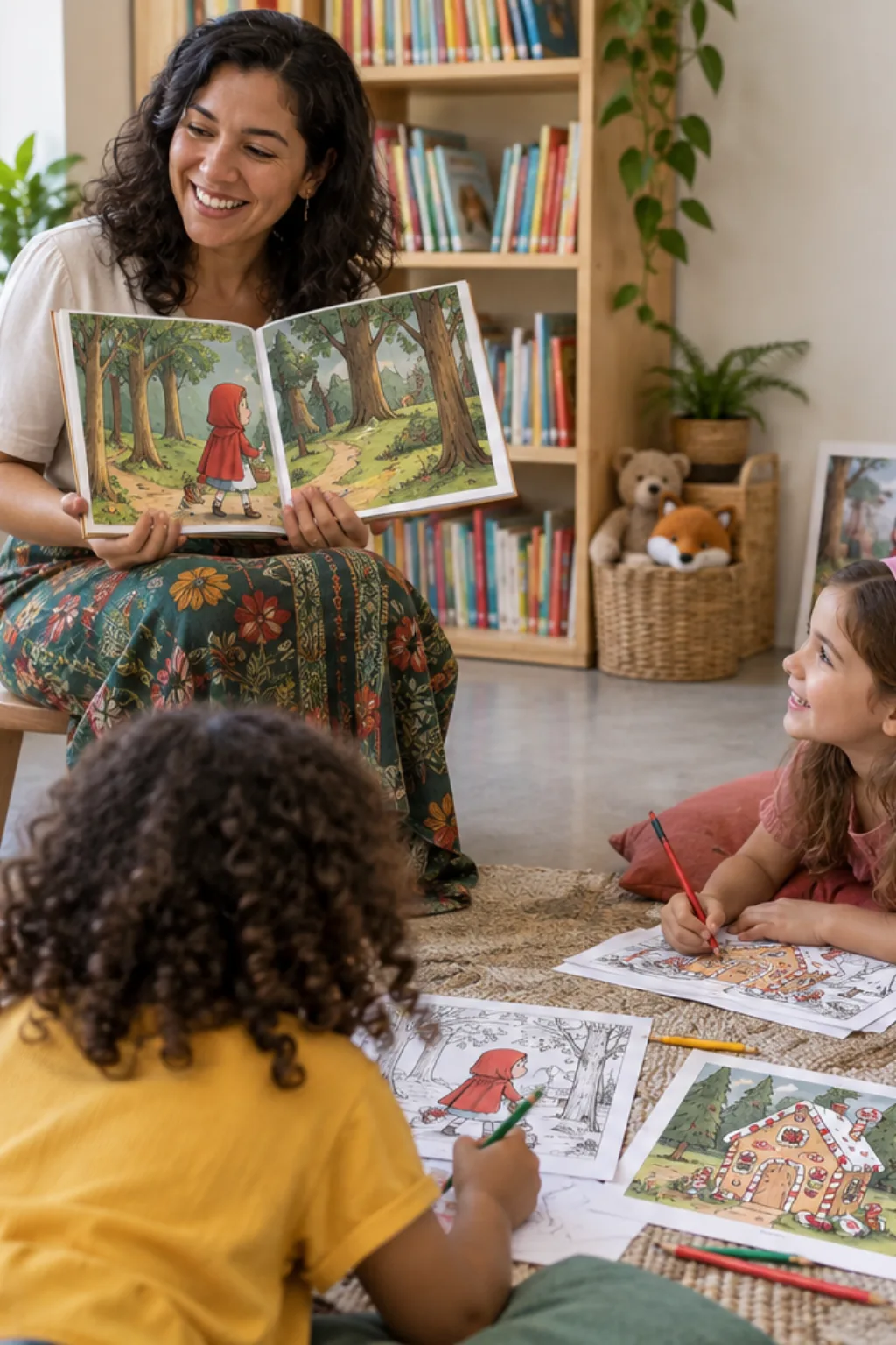 atividades para colorir — exemplo criado na Desenhos pra Colorir