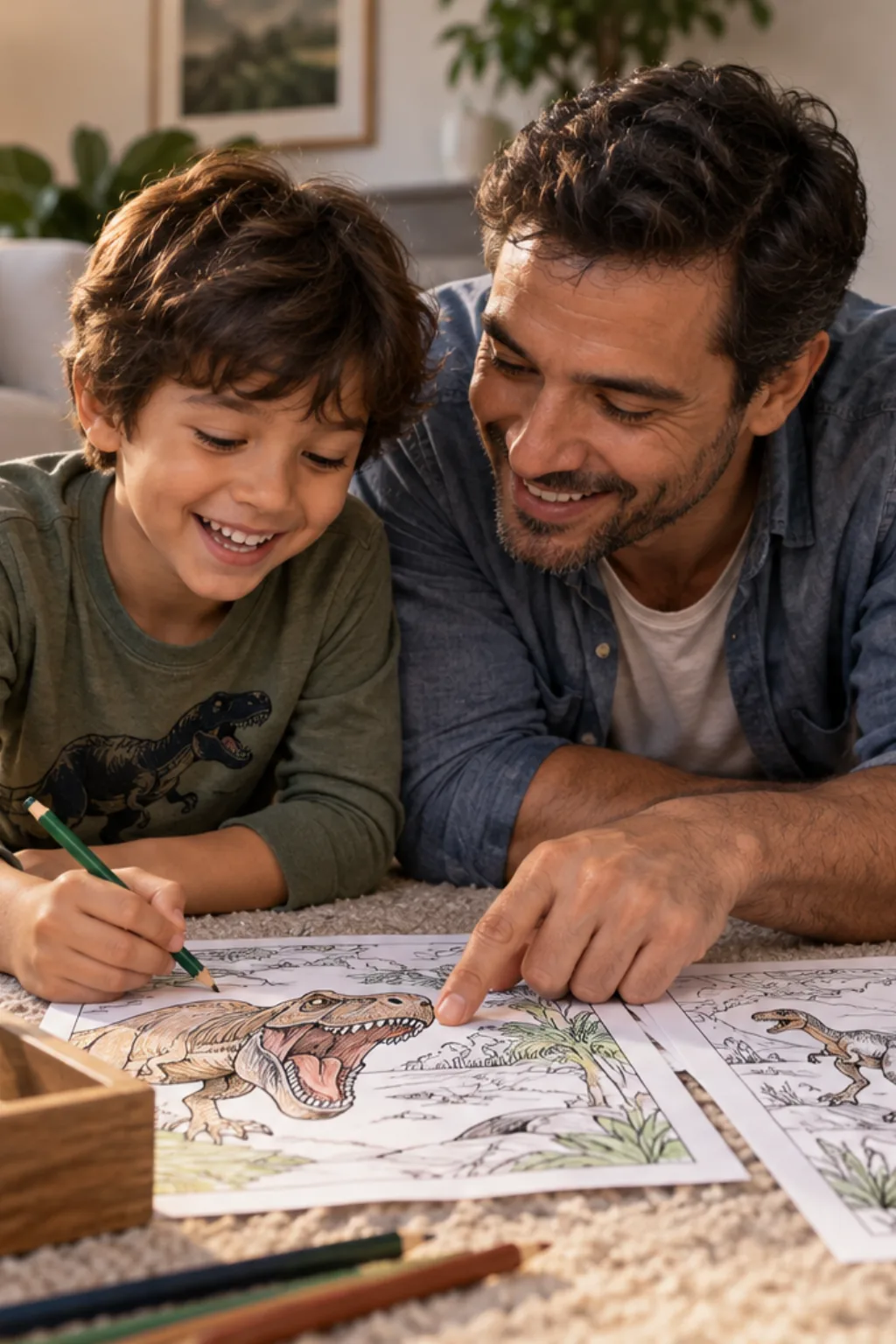 atividades para colorir — exemplo criado na Desenhos pra Colorir