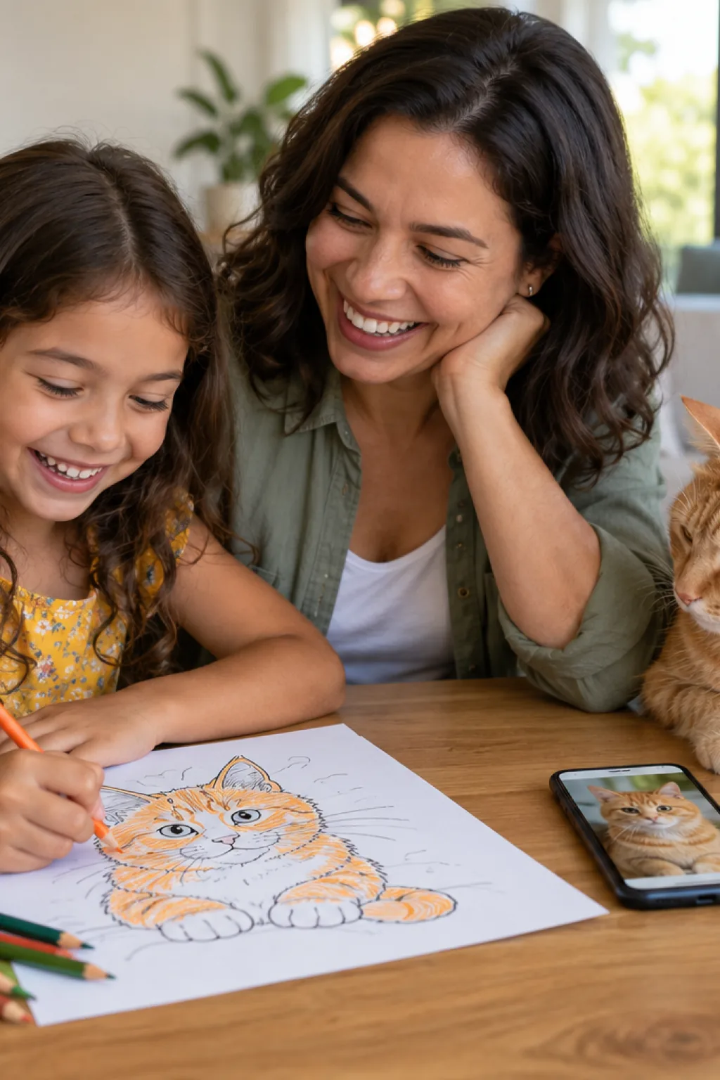 atividades para colorir — exemplo criado na Desenhos pra Colorir