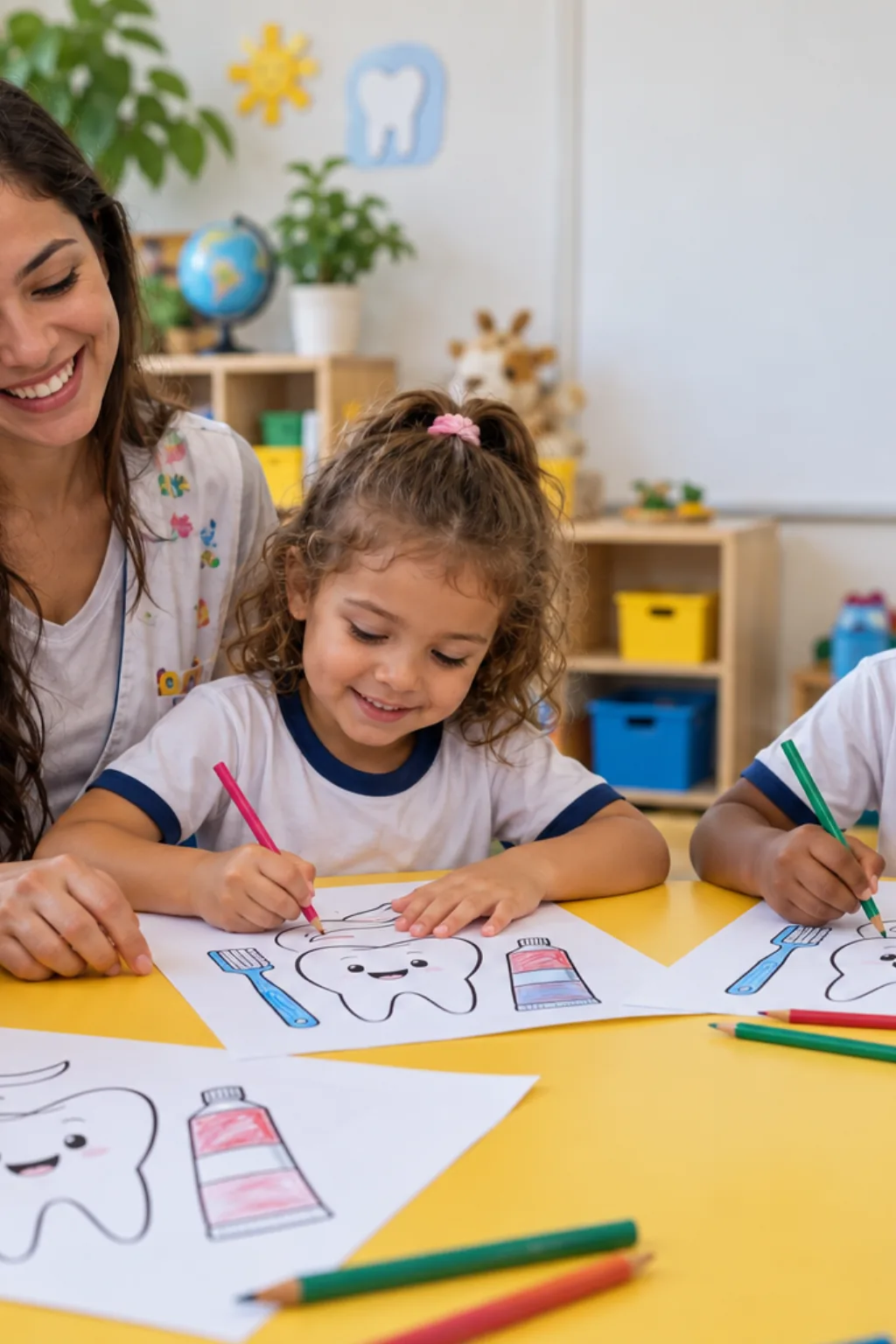 atividades para colorir — exemplo criado na Desenhos pra Colorir
