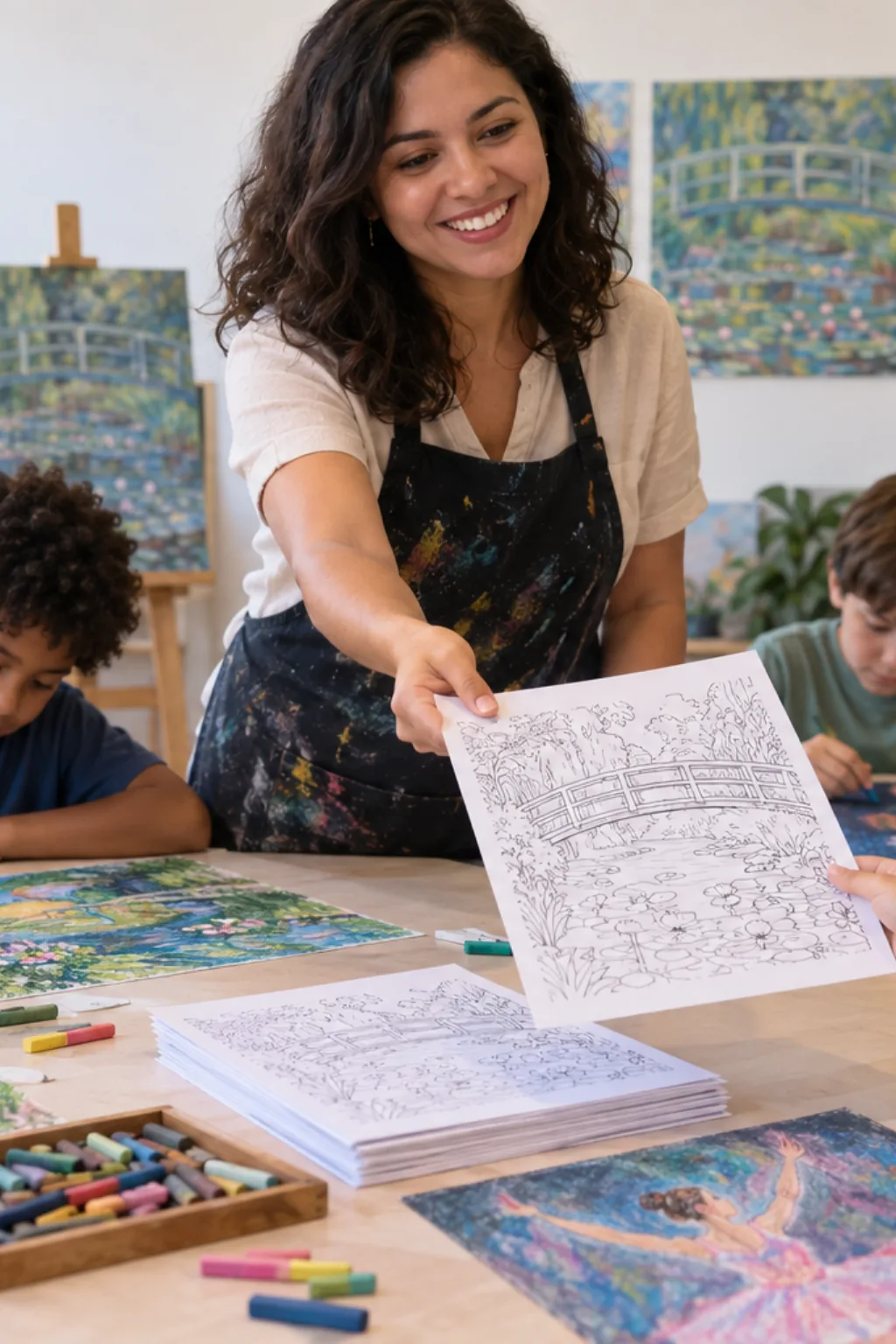 atividades para colorir — exemplo criado na Desenhos pra Colorir
