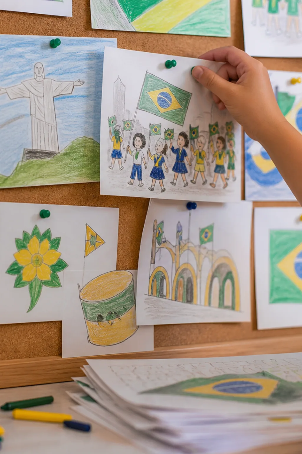 Atividades da Independência do Brasil para Colorir - Depois