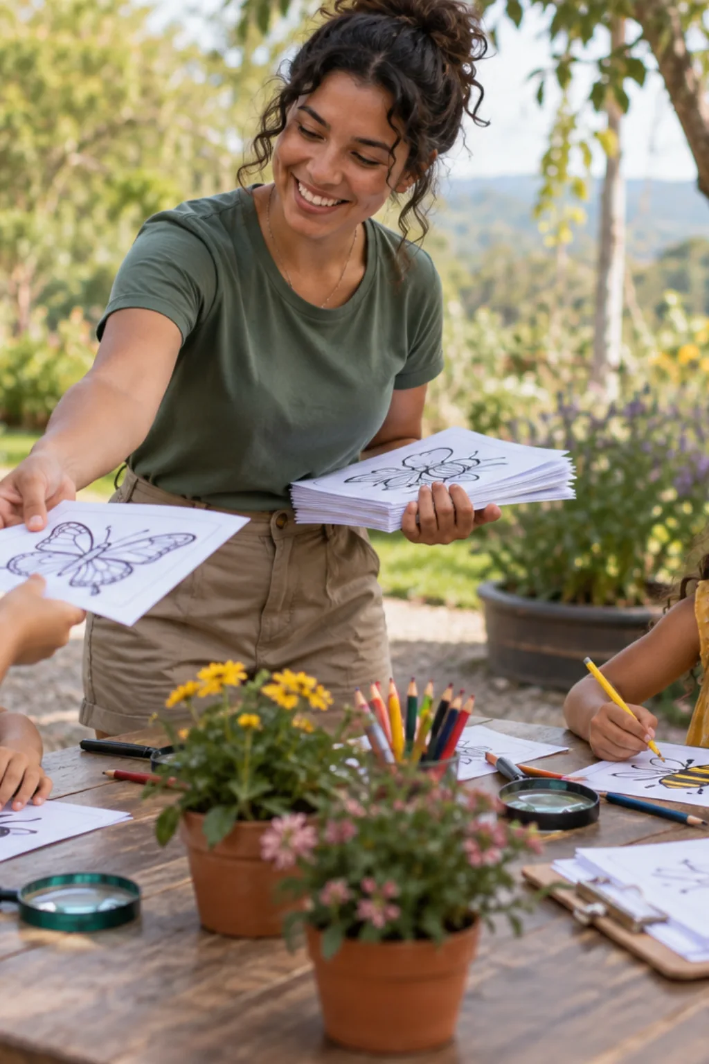 atividades para colorir — exemplo criado na Desenhos pra Colorir