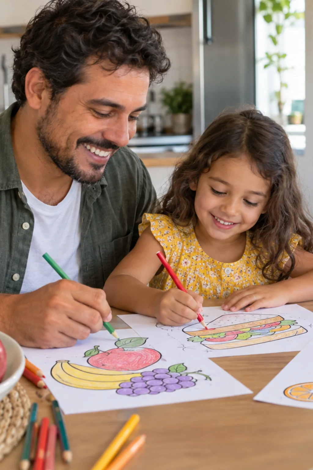 atividades para colorir — exemplo criado na Desenhos pra Colorir