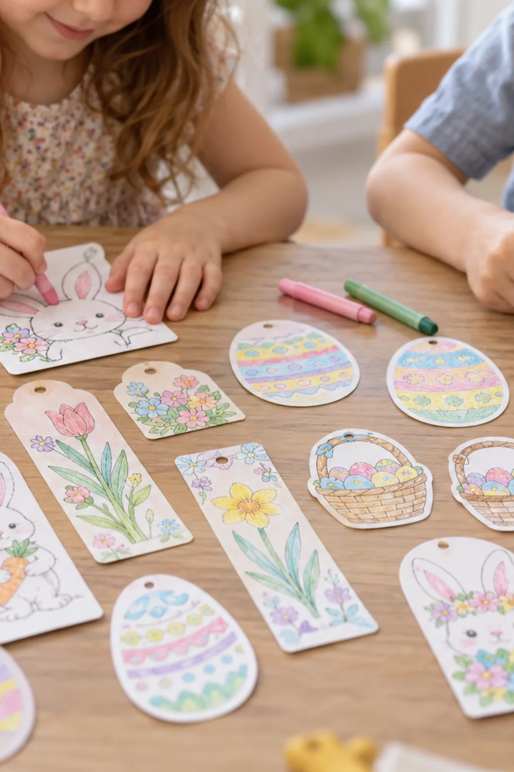 Atividades de Lembrancinhas de Páscoa para Colorir - Depois