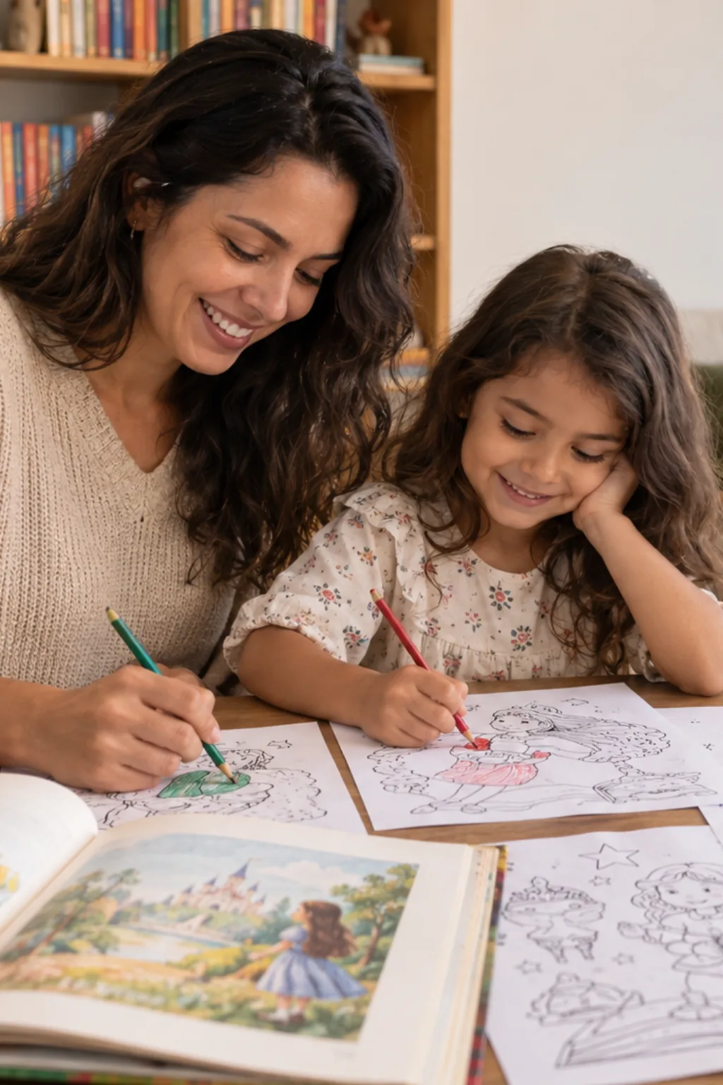 atividades para colorir — exemplo criado na Desenhos pra Colorir