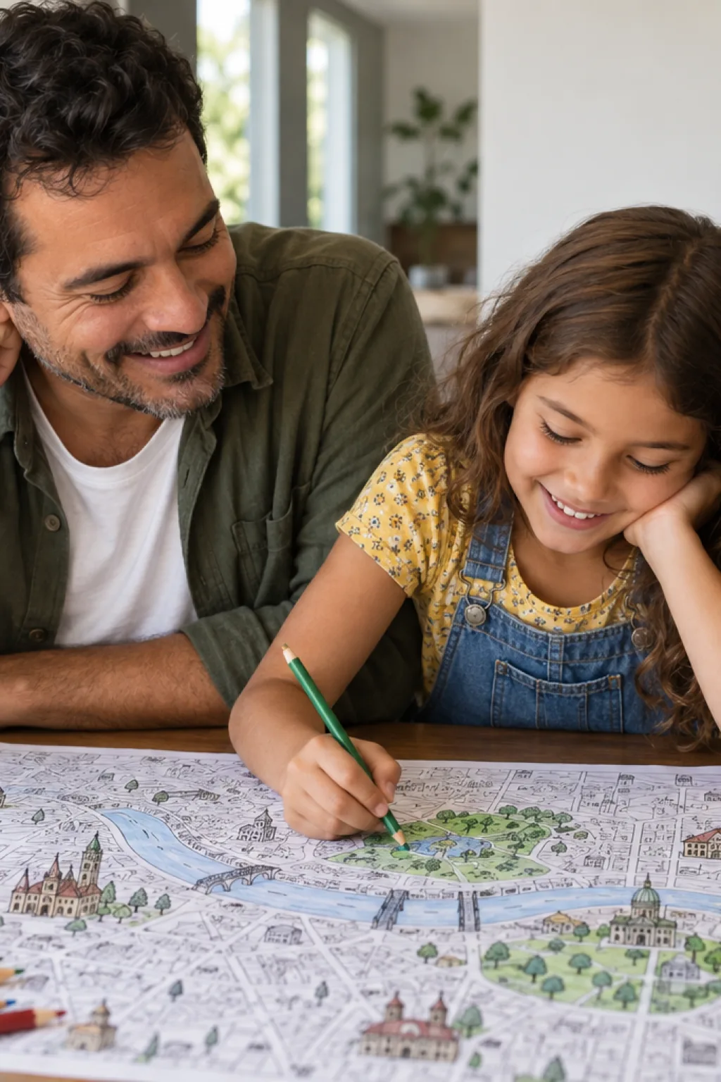 atividades para colorir — exemplo criado na Desenhos pra Colorir