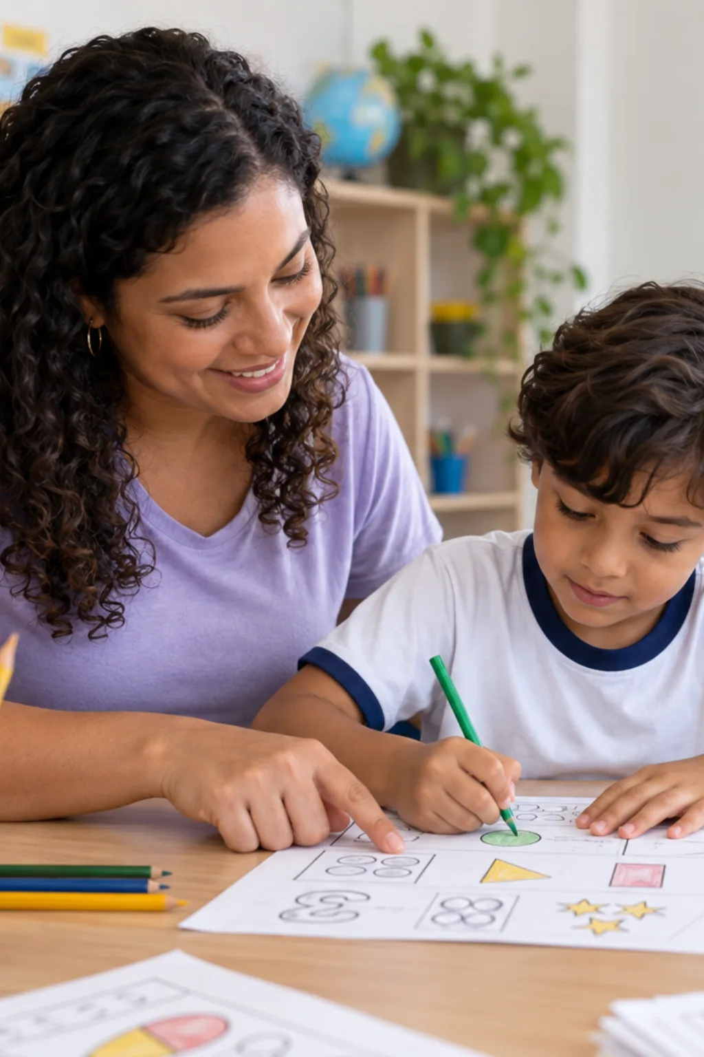 atividades para colorir — exemplo criado na Desenhos pra Colorir