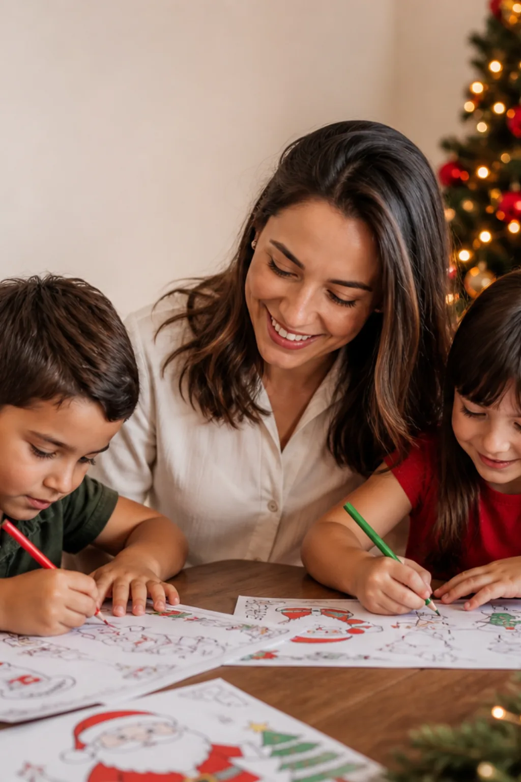 Atividades de Natal para Colorir - Antes