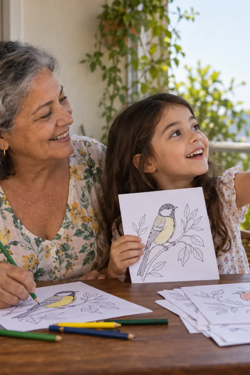 atividades para colorir — exemplo criado na Desenhos pra Colorir