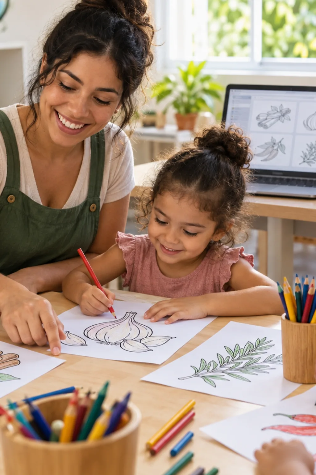 atividades para colorir — exemplo criado na Desenhos pra Colorir