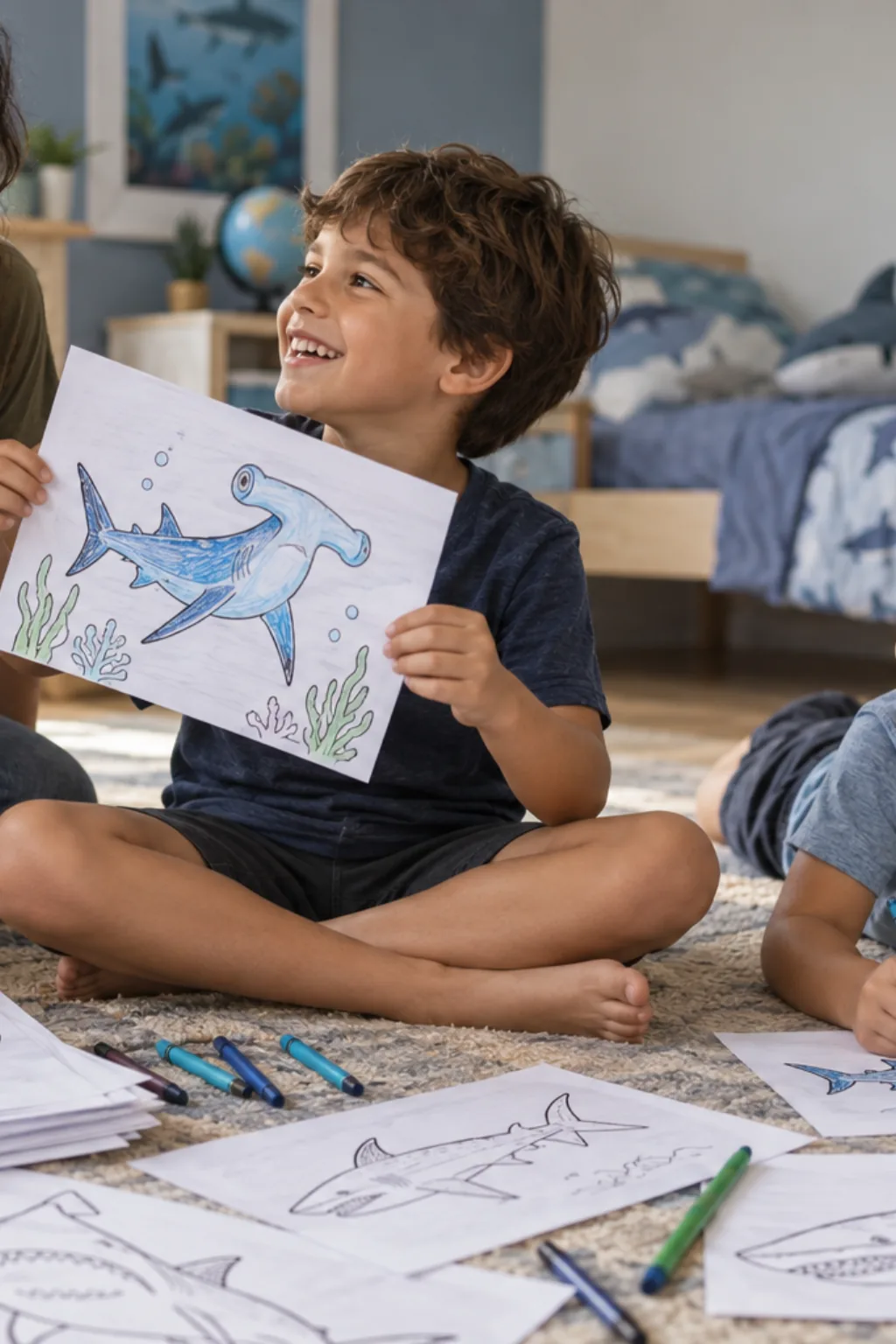 atividades para colorir — exemplo criado na Desenhos pra Colorir