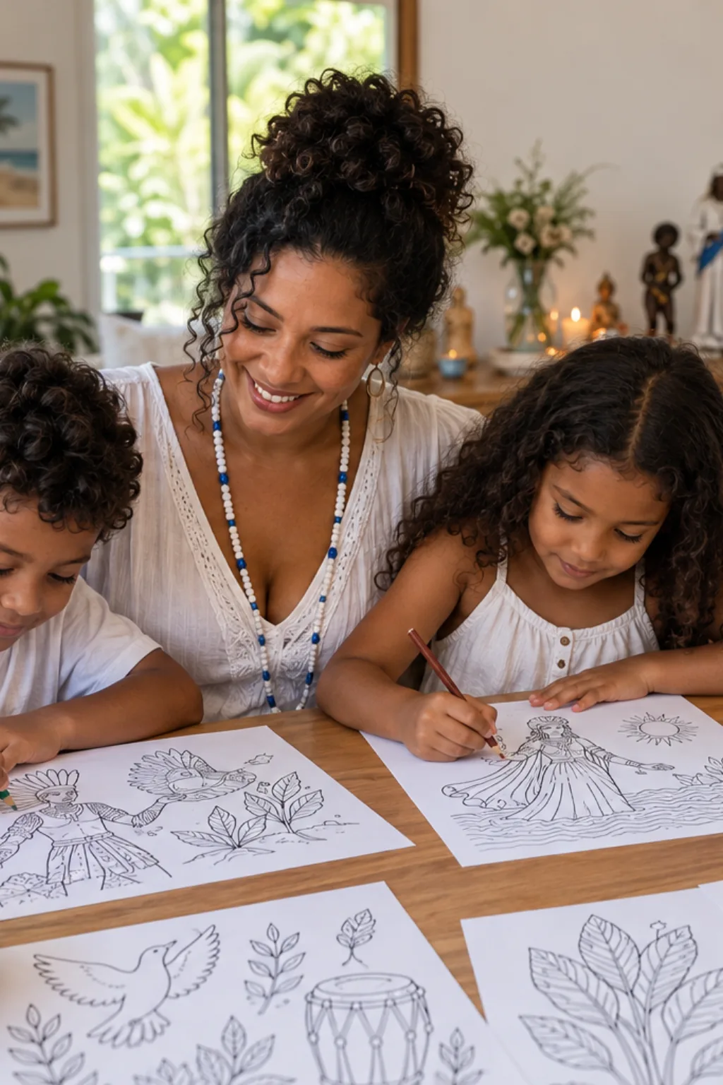 atividades para colorir — exemplo criado na Desenhos pra Colorir