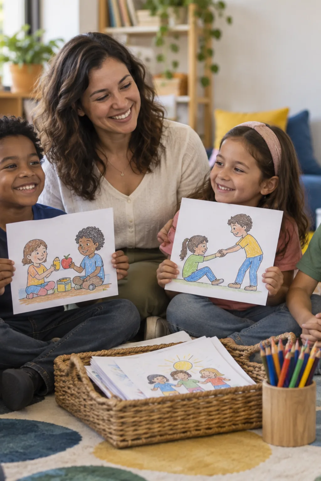 atividades para colorir — exemplo criado na Desenhos pra Colorir