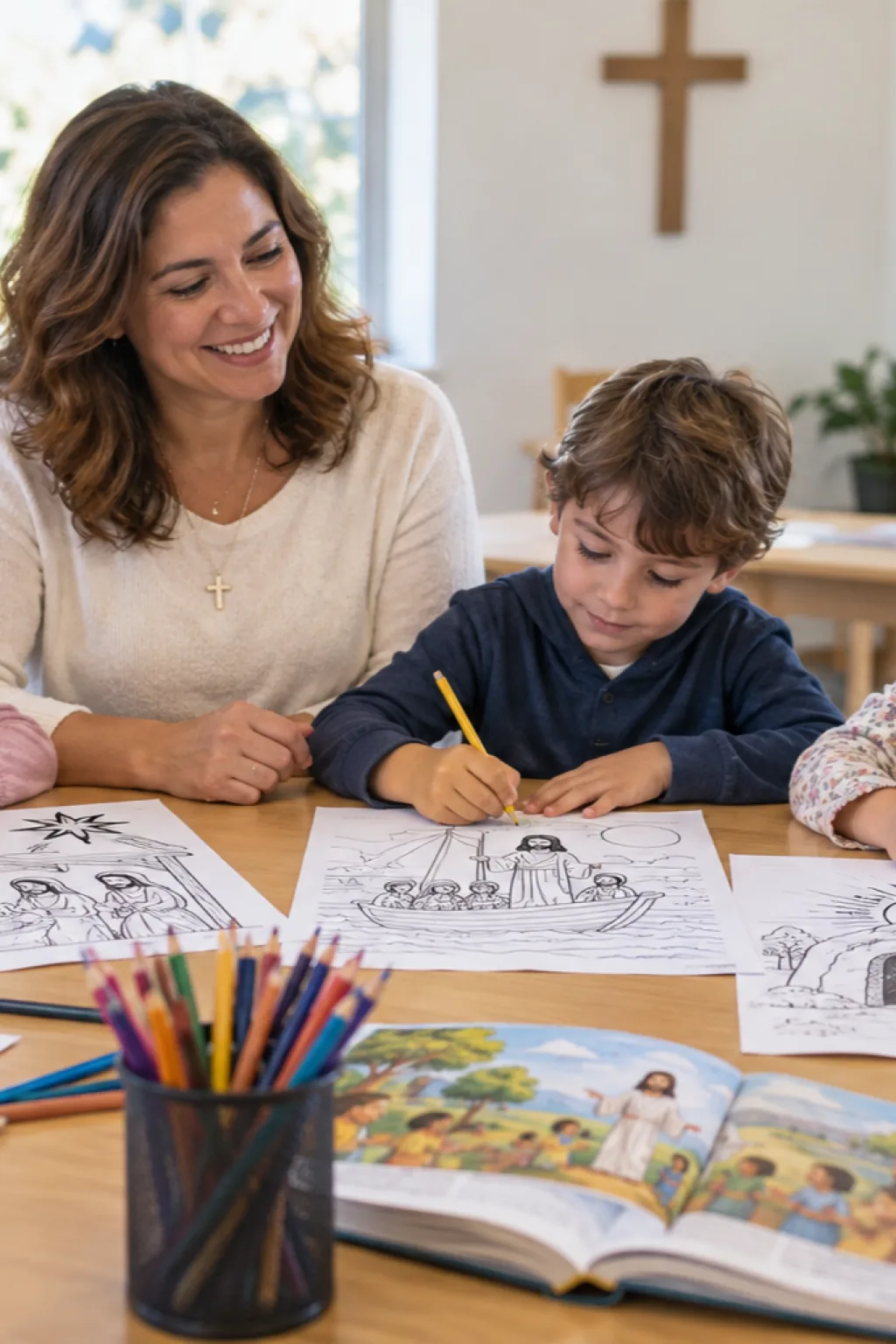 atividades para colorir — exemplo criado na Desenhos pra Colorir