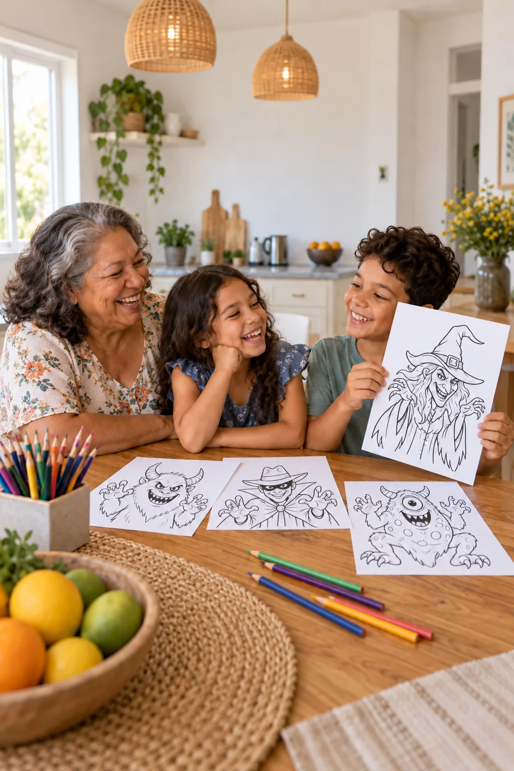 atividades para colorir — exemplo criado na Desenhos pra Colorir