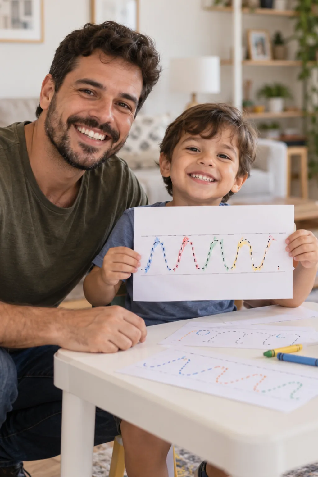 atividades pontilhadas — exemplo criado na Desenhos pra Colorir