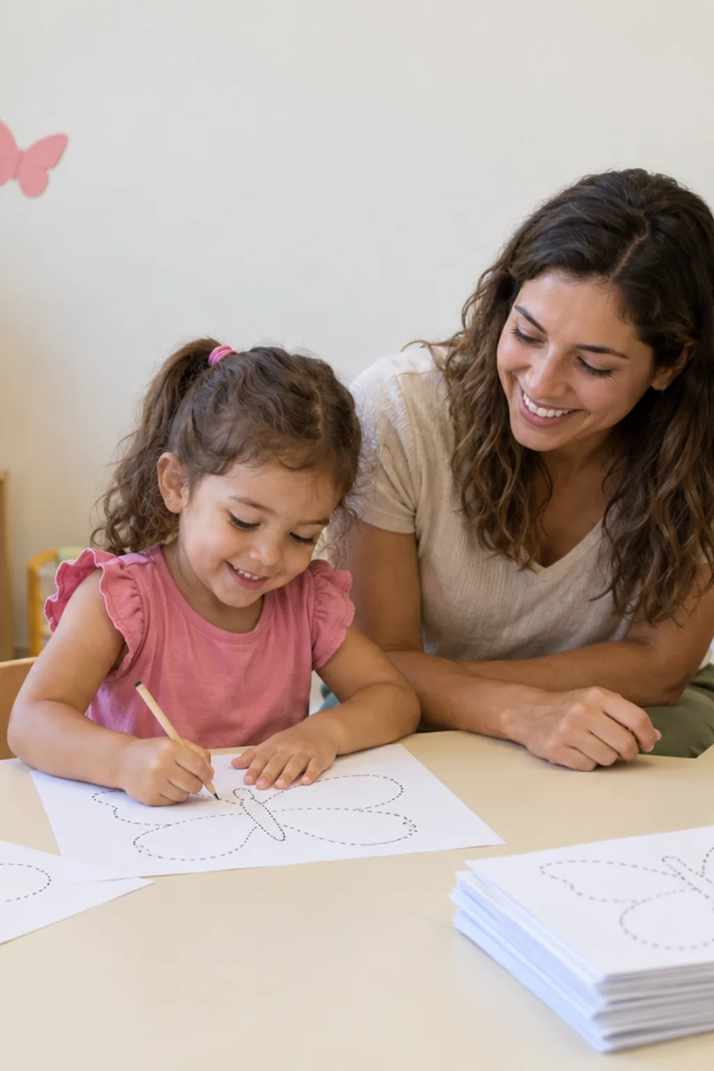 atividades pontilhadas — exemplo criado na Desenhos pra Colorir