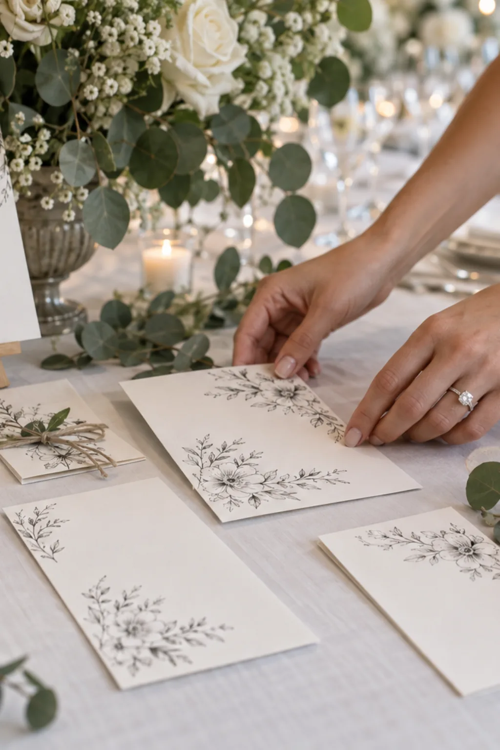 Caligrafia de Casamento para Imprimir - Depois