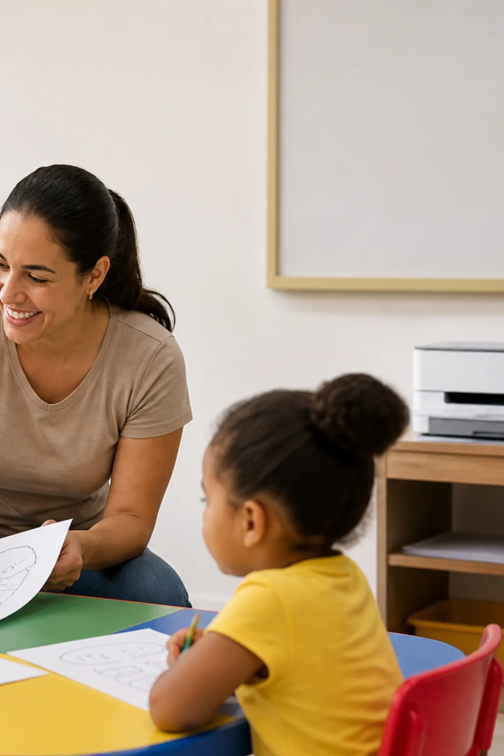 Caligrafia para Educação Infantil - Antes