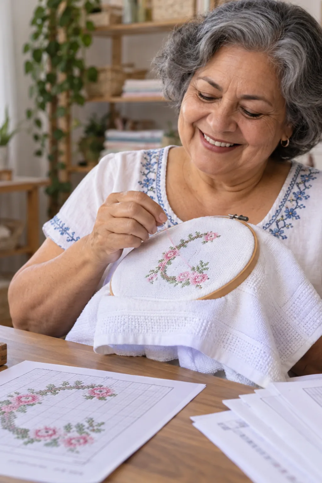 caligrafia para imprimir — exemplo criado na Desenhos pra Colorir