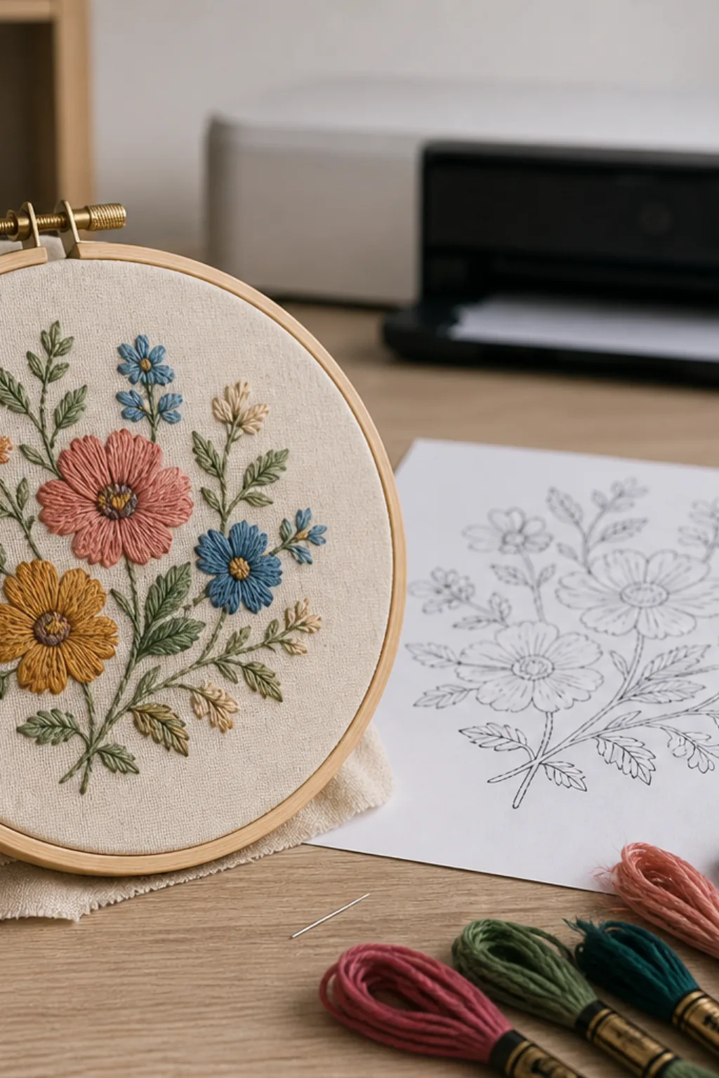 Desenhos para Bordar - Depois