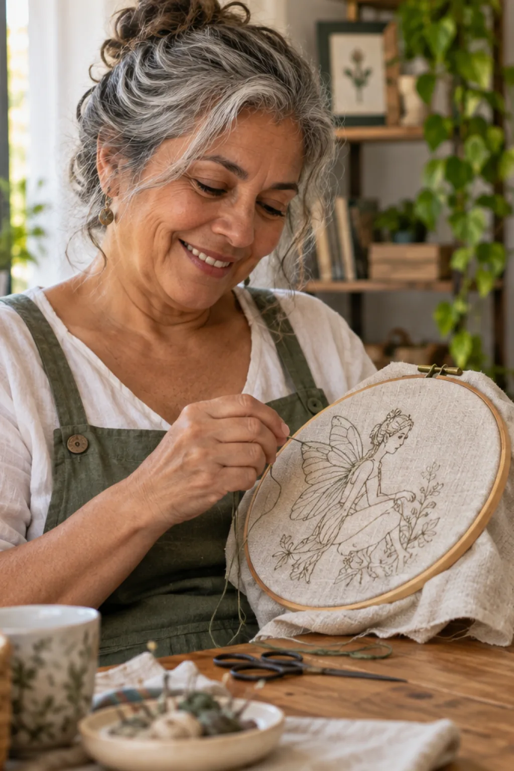 desenhos para bordar — exemplo criado na Desenhos pra Colorir