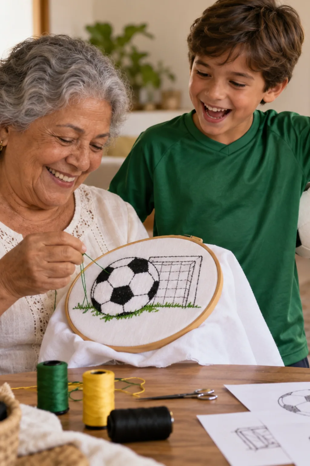 desenhos para bordar — exemplo criado na Desenhos pra Colorir