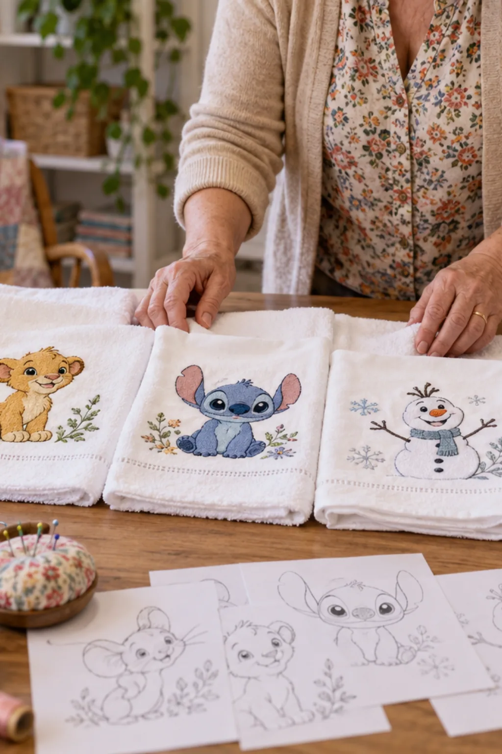 Desenhos de Personagens da Disney para Bordar - Depois