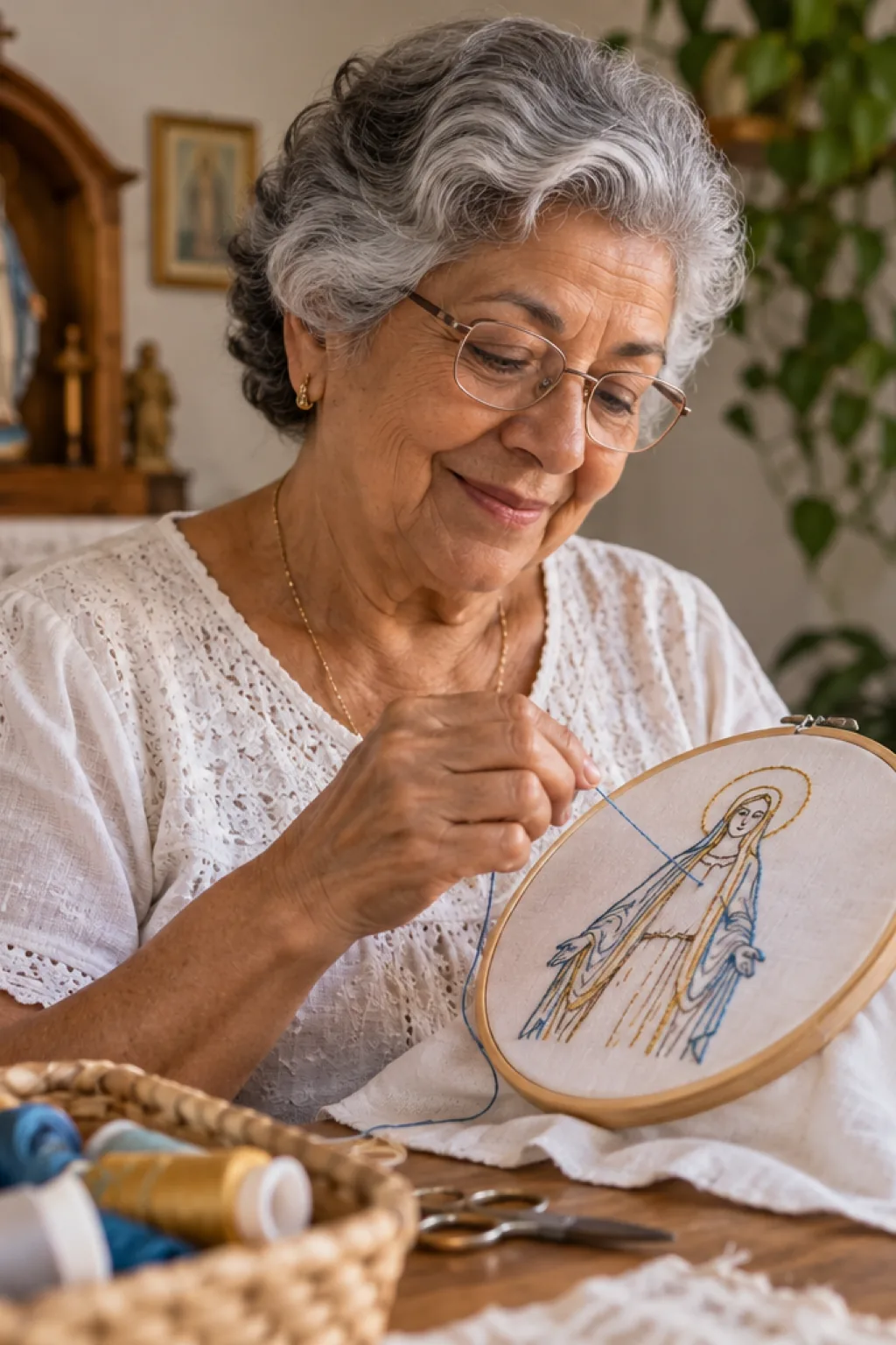 desenhos para bordar — exemplo criado na Desenhos pra Colorir