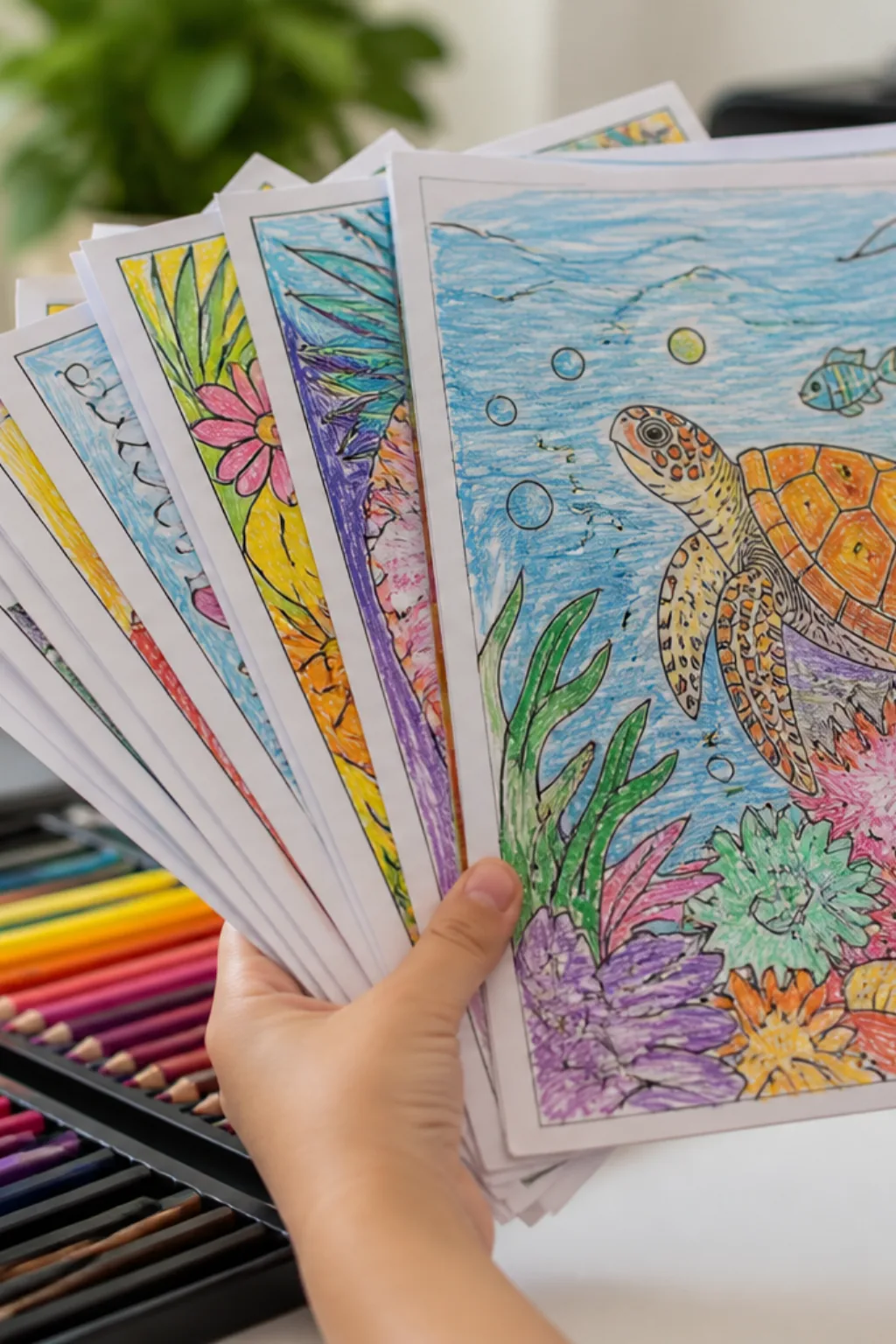 Desenhos para Colorir - Depois