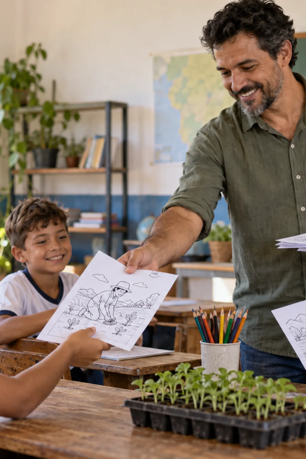 desenhos para colorir — exemplo criado na Desenhos pra Colorir