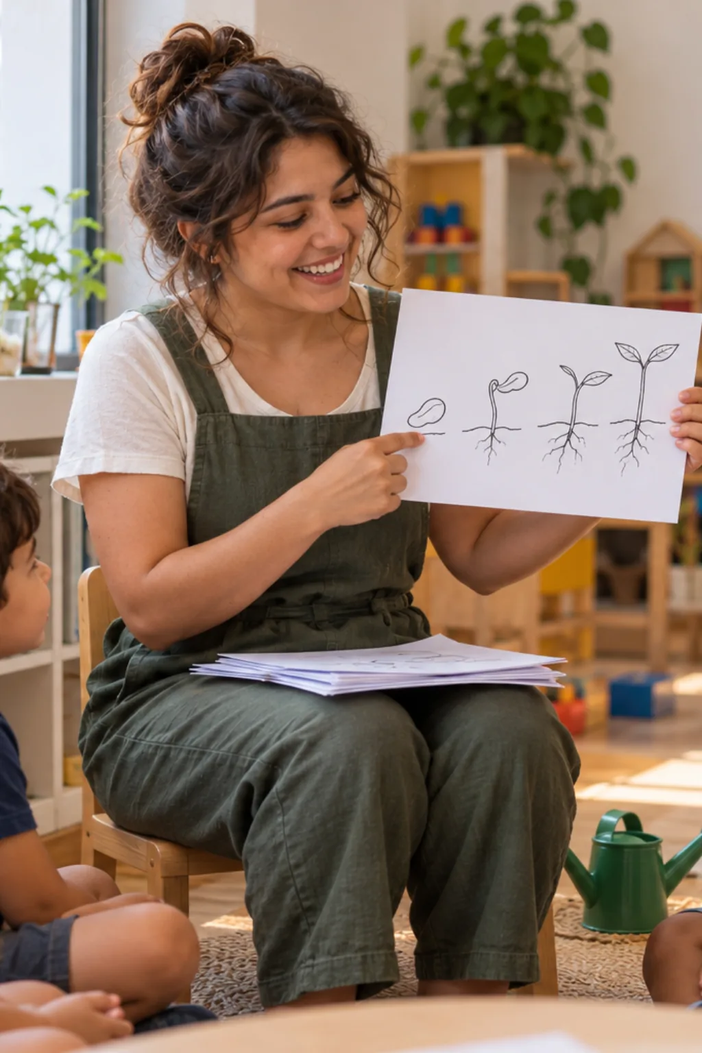 desenhos de plantio para colorir — exemplo criado na Desenhos pra Colorir